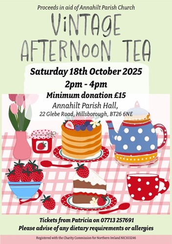 Vintage afternoon tea